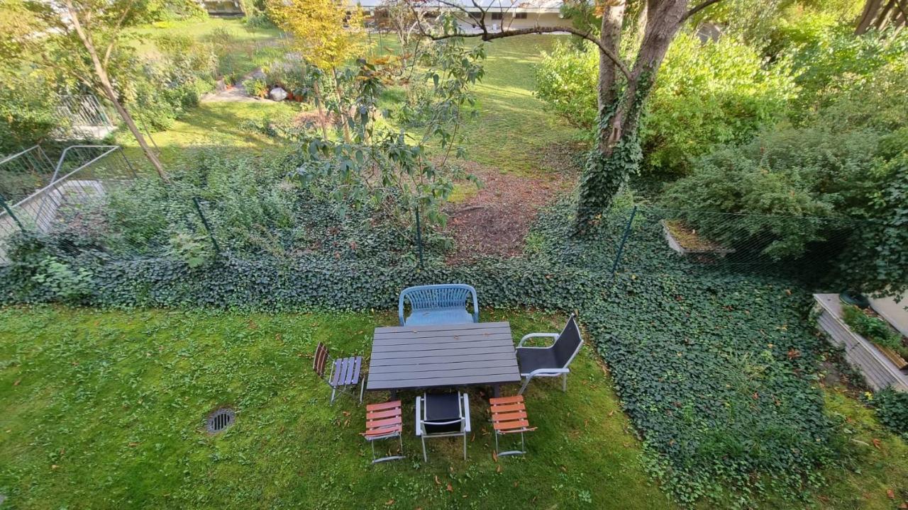 Schwabing Studio With Garden Views Munchen Bagian luar foto